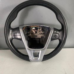 Volan R-design cu piele perforata VOLVO S60 V60 XC60 XC70 S80 V70 31315994 31390469