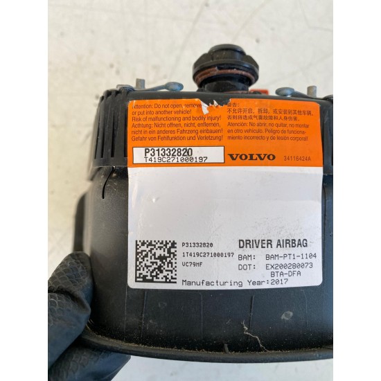 Airbag volan VOLVO XC60 V70 S80 31332833 31332820