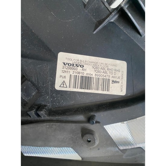 Far dreapta xenon adaptiv RHD 9 PINI VOLVO S60 2010-2013 31299993 31420676 Far dreapta xenon adaptiv RHD 9 PINI VOLVO S60 2010-2013 31299993 31420676