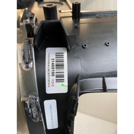 DASHBOARD CENTER TRIM PANEL VOLVO XC60 2017 1302415 31469643 31469972 31469166 