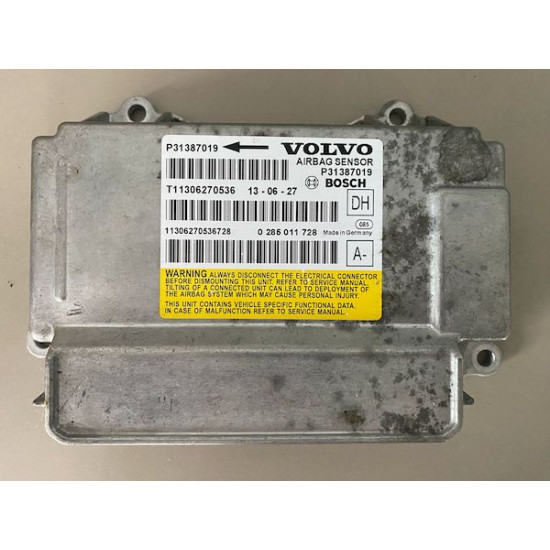 Airbag senzor VOLVO S80 V70 XC70 2014-2016 31387019