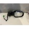 Right rearview mirror with light and cromed cover 8 wires Volvo V40 2012+ 31278140