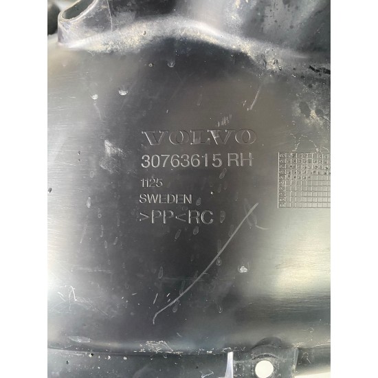 Right front arch liner mudguard VOLVO XC90 2003-2007 30763615 31353709
