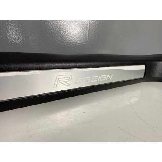 FRONT RIGHT SILL PLATE TRIM COVER ILUMINATED R-DESIGN VOLVO S90 V90 31377617 39838887