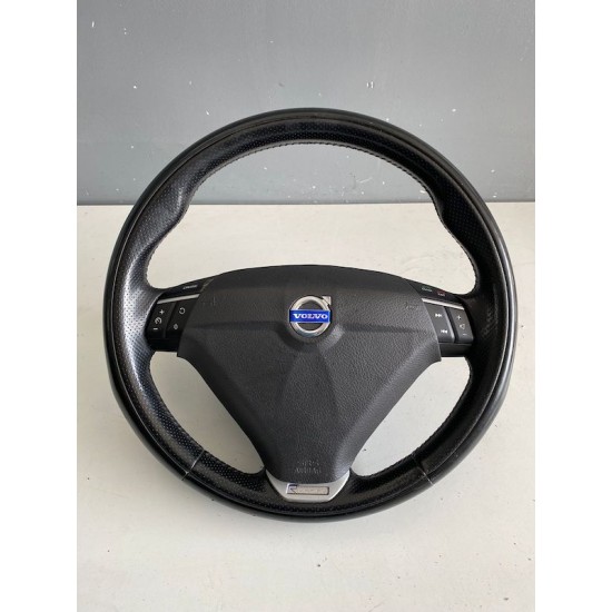 Steering wheel rim leather R-DESIGN VOLVO XC90 2007-2014 30723444 30754311 30756165 31332812