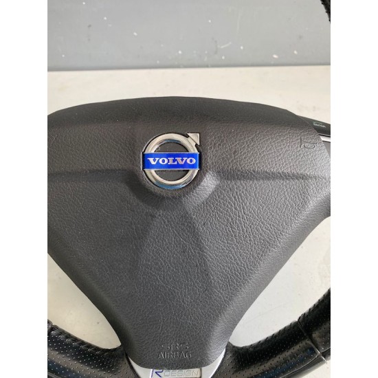 Steering wheel rim leather R-DESIGN VOLVO XC90 2007-2014 30723444 30754311 30756165 31332812