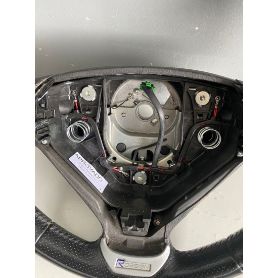 Steering wheel rim leather R-DESIGN VOLVO XC90 2007-2014 30723444 30754311 30756165 31332812 Steering wheel rim leather R-DESIGN VOLVO XC90 2007-2014 30723444 30754311 30756165 31332812
