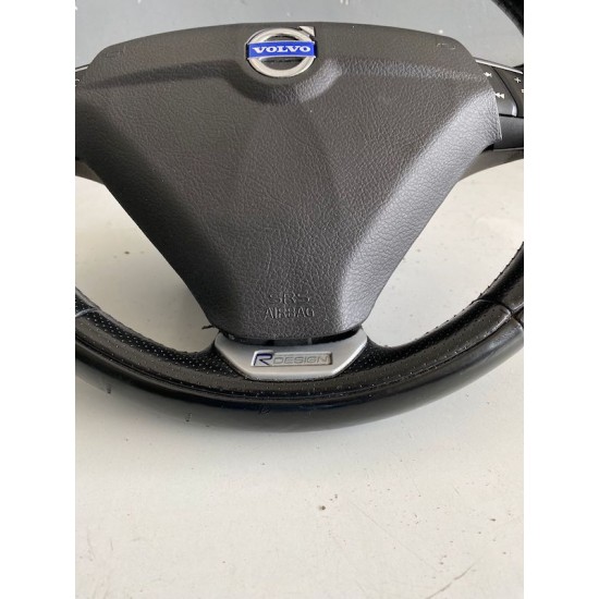 Steering wheel rim leather R-DESIGN VOLVO XC90 2007-2014 30723444 30754311 30756165 31332812