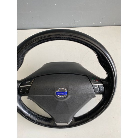 Steering wheel rim leather R-DESIGN VOLVO XC90 2007-2014 30723444 30754311 30756165 31332812