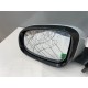 Left electric wing mirror foldable with light and led signaling Volvo V40 2012-2019 31278125