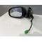 Left electric wing mirror foldable with light and led signaling Volvo V40 2012-2019 31278125