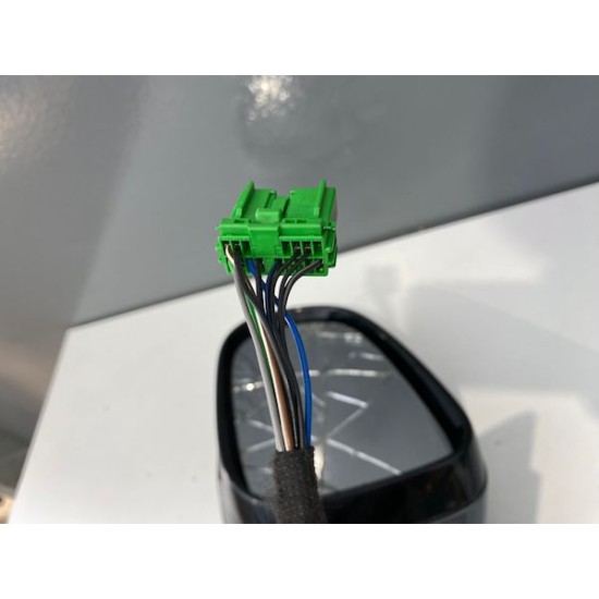 Left electric wing mirror foldable with light and led signaling Volvo V40 2012-2019 31278125