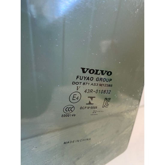 Rear right window Volvo XC60 2018+ 32244877