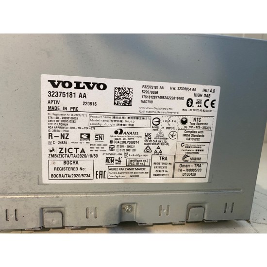 control unit C40 XC60 XC40 V60 XC90 V90CC 32375181 36010929 36003422 36013241 36011037 36010929