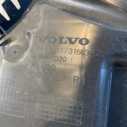 Rear bumper right bracket VOLVO XC60 2018-2023 31663563 31663462 32296031 Rear bumper right bracket VOLVO XC60 2018-2023 31663563 31663462 32296031