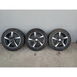 1xJanta IXION 1 16" 5×108 Volvo S40 V50 V40 C30 C70 S60 V60 anvelope 205/60R16 Michelin