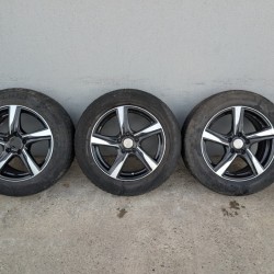 1x Volvo Wheel IXION 1 16" Rim 5×108 Alloy S40 V50 V40 C30 C70 S60 V60 tires 205/60R16 Michelin
