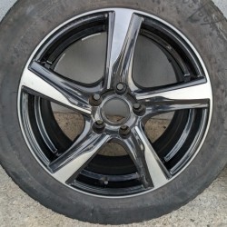 1x Volvo Wheel IXION 1 16" Rim 5×108 Alloy S40 V50 V40 C30 C70 S60 V60 tires 205/60R16 Michelin