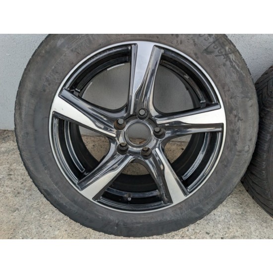1x Volvo Wheel IXION 1 16" Rim 5×108 Alloy S40 V50 V40 C30 C70 S60 V60 tires 205/60R16 Michelin
