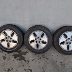 1x Volvo OEM Wheel LIBRA 15" Rim S40 V50 V40 C30 C70 S60 V60 tires 195/65R15 Hankook 31255812 