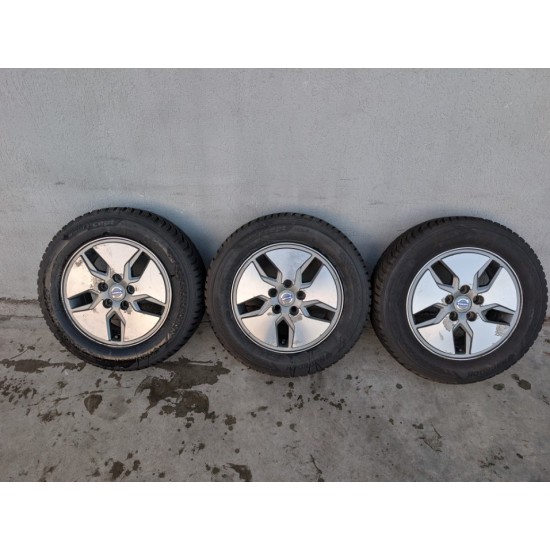 1x Volvo OEM Wheel LIBRA 15" Rim S40 V50 V40 C30 C70 S60 V60 tires 195/65R15 Hankook 31255812 