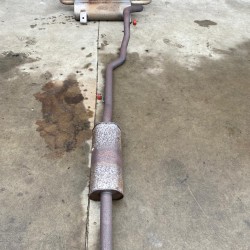 Exhaust system silencer VOLVO V60 2017 32262381 31405846 31432902 31392543 31392544