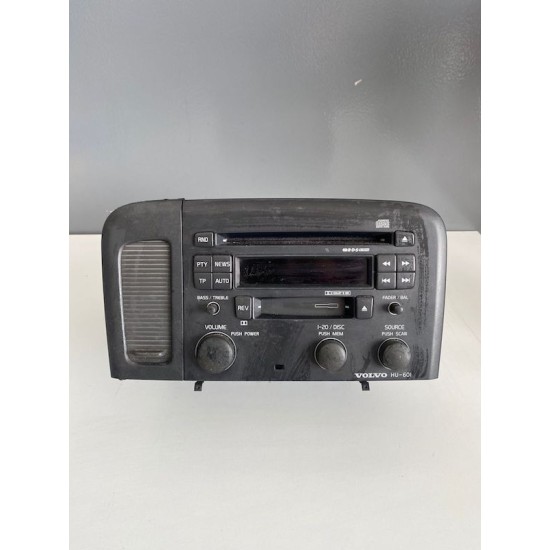 Casetofon unitate radio CD player Volvo S80 2000-2004 8651145 HU-601