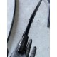 Rear left rubber seal trim moulding piano black VOLVO XC60 2018 31856281 31856284 