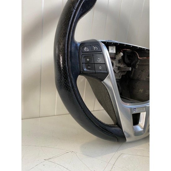 Volan Piele cu Crom R-Design Volvo V40 V60 S60 XC60 31332927 34152636 Volan Piele cu Crom R-Design Volvo V40 V60 S60 XC60 31332927 34152636