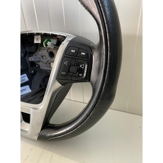 Volan Piele cu Crom R-Design Volvo V40 V60 S60 XC60 31332927 34152636 Volan Piele cu Crom R-Design Volvo V40 V60 S60 XC60 31332927 34152636