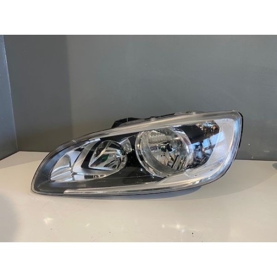 Left headlight halogen Volvo V60 S60 2014-2018 31420117