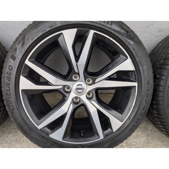 Janta 5 spite 18" Volvo S60 V60 S90 V90 XC60 XC40 anvelope 235/45R18 Pirelli 31471482