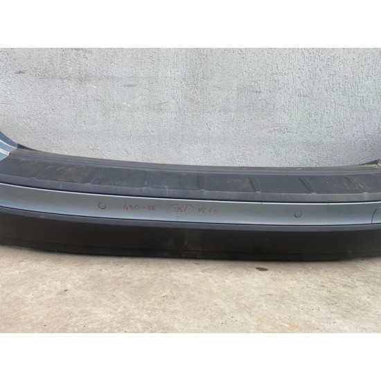 Complete rear bumper with sensor holes Volvo XC60 2010-2017 30763426 30796171 39867218 Complete rear bumper with sensor holes Volvo XC60 2010-2017 30763426 30796171 39867218