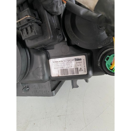 Left headlight LHD 9 pins VOLVO XC70 2007 30784248