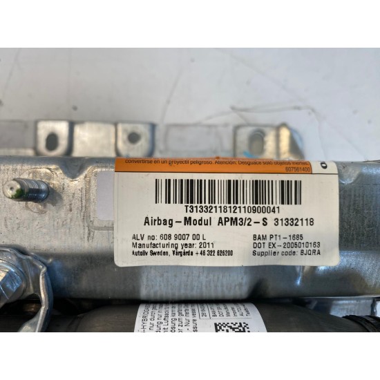 Passenger Side Airbag VOLVO XC60 2008-2017 31271878 31332118