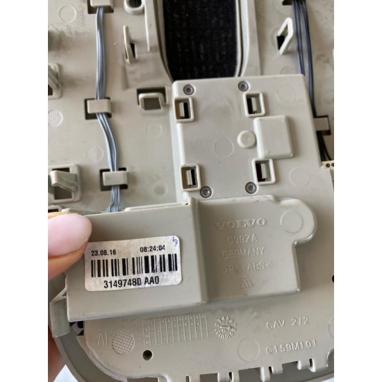 Plafoniera Crem VOLVO V90 V90CC XC90 2016+ 31497480 Plafoniera Crem VOLVO V90 V90CC XC90 2016+ 31497480