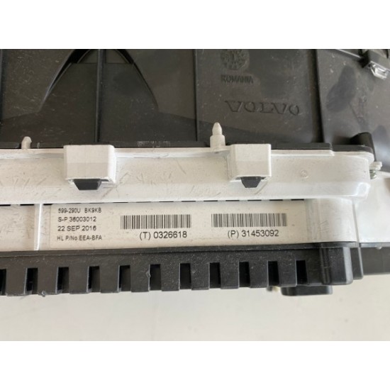 Ceasuri de bord P3 VOLVO XC60 S60 V60CC V60 31453092 36012798 Ceasuri de bord P3 VOLVO XC60 S60 V60CC V60 31453092 36012798