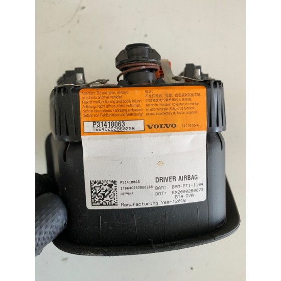 Airbag Volan Volvo S60 S80 V40 V60 V70 XC60 XC70 31418063 Airbag Volan Volvo S60 S80 V40 V60 V70 XC60 XC70 31418063