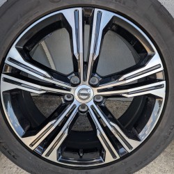 Volvo OEM Wheels Rims 5 double spokes 19" XC60 XC40 XC90 S90 V90 S60 tires 235/50R19 - 31471556