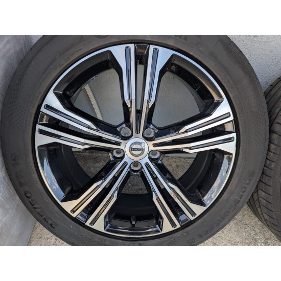 Jante 5 spite duble 19" Volvo XC60 XC70 XC40 XC90 S90 V90 S60 anvelope 235/50R19 cod 31471556