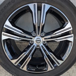 Volvo OEM Wheels Rims 5 double spokes 19" XC60 XC40 XC90 S90 V90 S60 tires 235/50R19 - 31471556