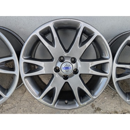 Volvo OEM Wheels Rims ATLANTIS Gun metallic 18" Alloys XC90 XC70 30639519 Volvo OEM Wheels Rims ATLANTIS Gun metallic 18" Alloys XC90 XC70 30639519