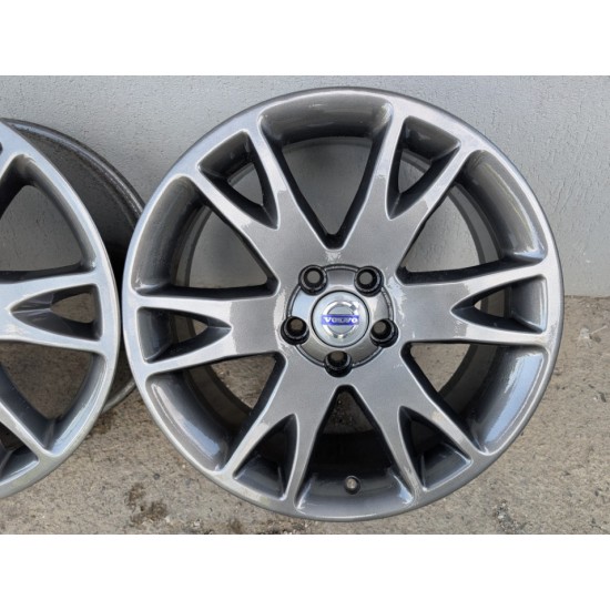 Volvo OEM Wheels Rims ATLANTIS Gun metallic 18" Alloys XC90 XC70 30639519 Volvo OEM Wheels Rims ATLANTIS Gun metallic 18" Alloys XC90 XC70 30639519