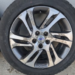 Volvo OEM Wheels VALDER rims 17" Alloys XC70 XC60 tires 215/60R17 - 30602112