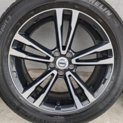 Volvo OEM Wheels 5 double-spoke 19" XC60 XC40 XC90 S90 V90 S60 tires 235/55R19 code 31381536