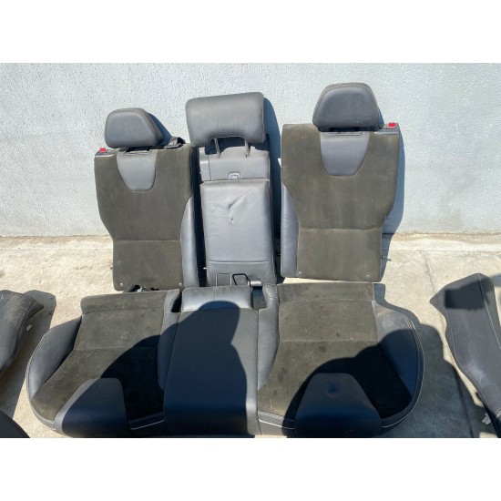 Black leather interior R-DESIGN with heating VOLVO XC60 2014-2017