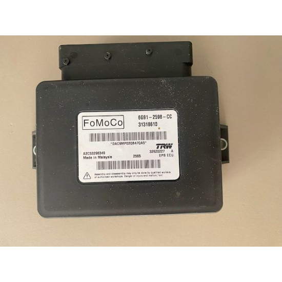 Calculator/modul frana de mana Volvo XC60 2011 31318610 6G91-2598-CC