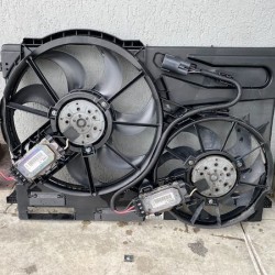 Radiator cooling fan with 2 radiators VOLVO S80 V70 2006-2008 30792183