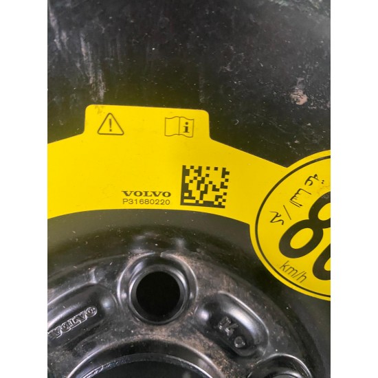 Spare tire T125/80R17 Volvo XC90 XC60 XC40 S60 V60 31680220 31362836