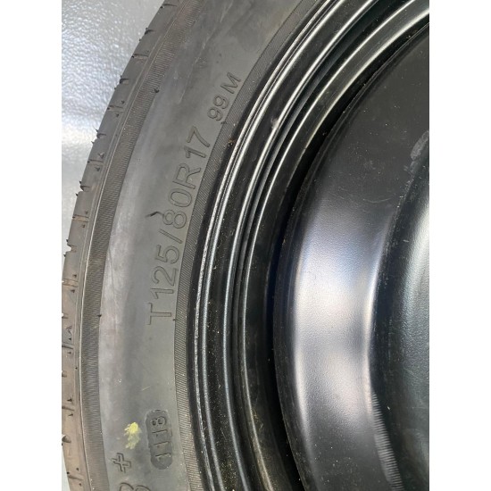 Spare tire T125/80R17 Volvo XC90 XC60 XC40 S60 V60 31680220 31362836